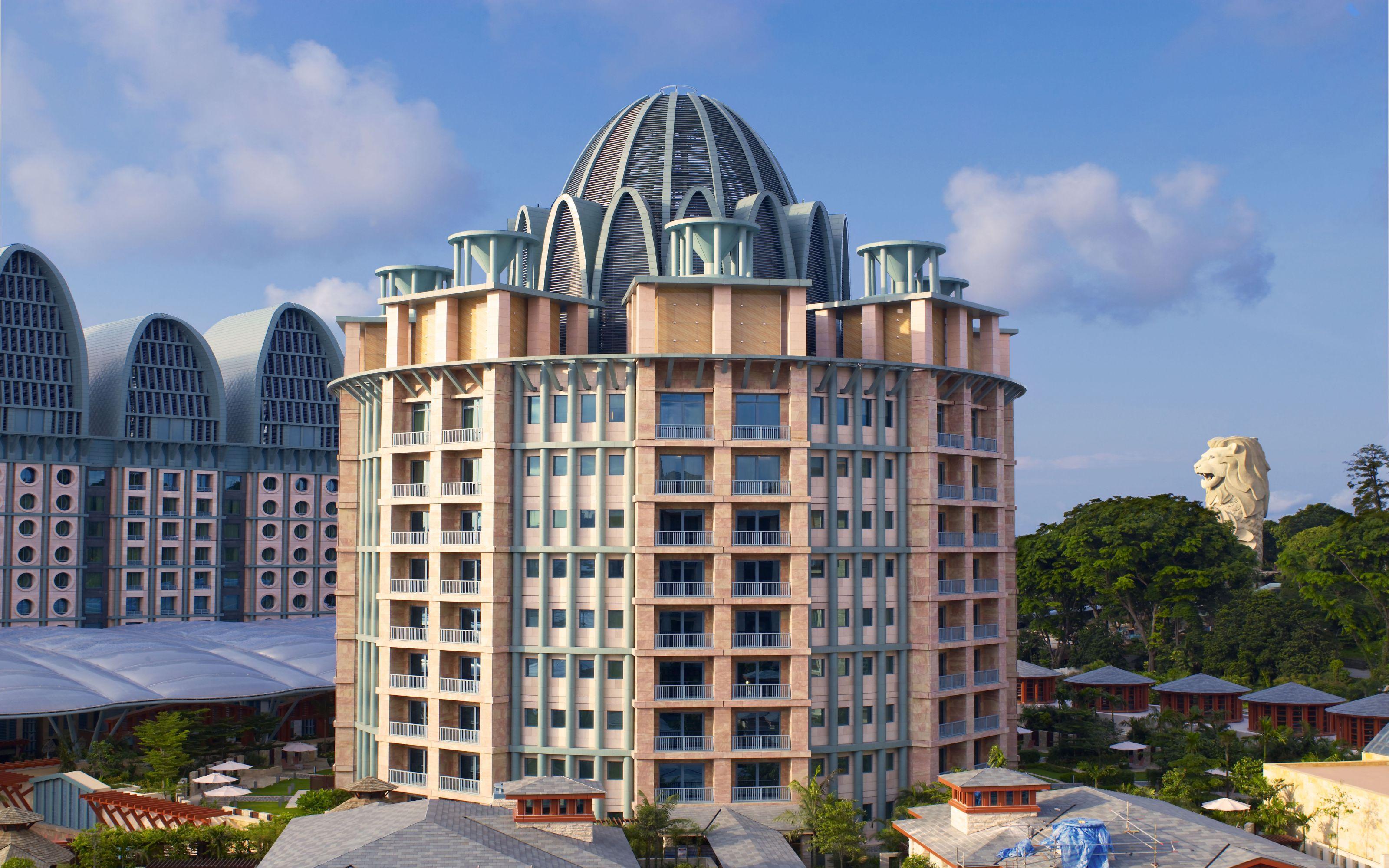 סינגפור Resorts World Sentosa - Crockfords Tower מראה חיצוני תמונה