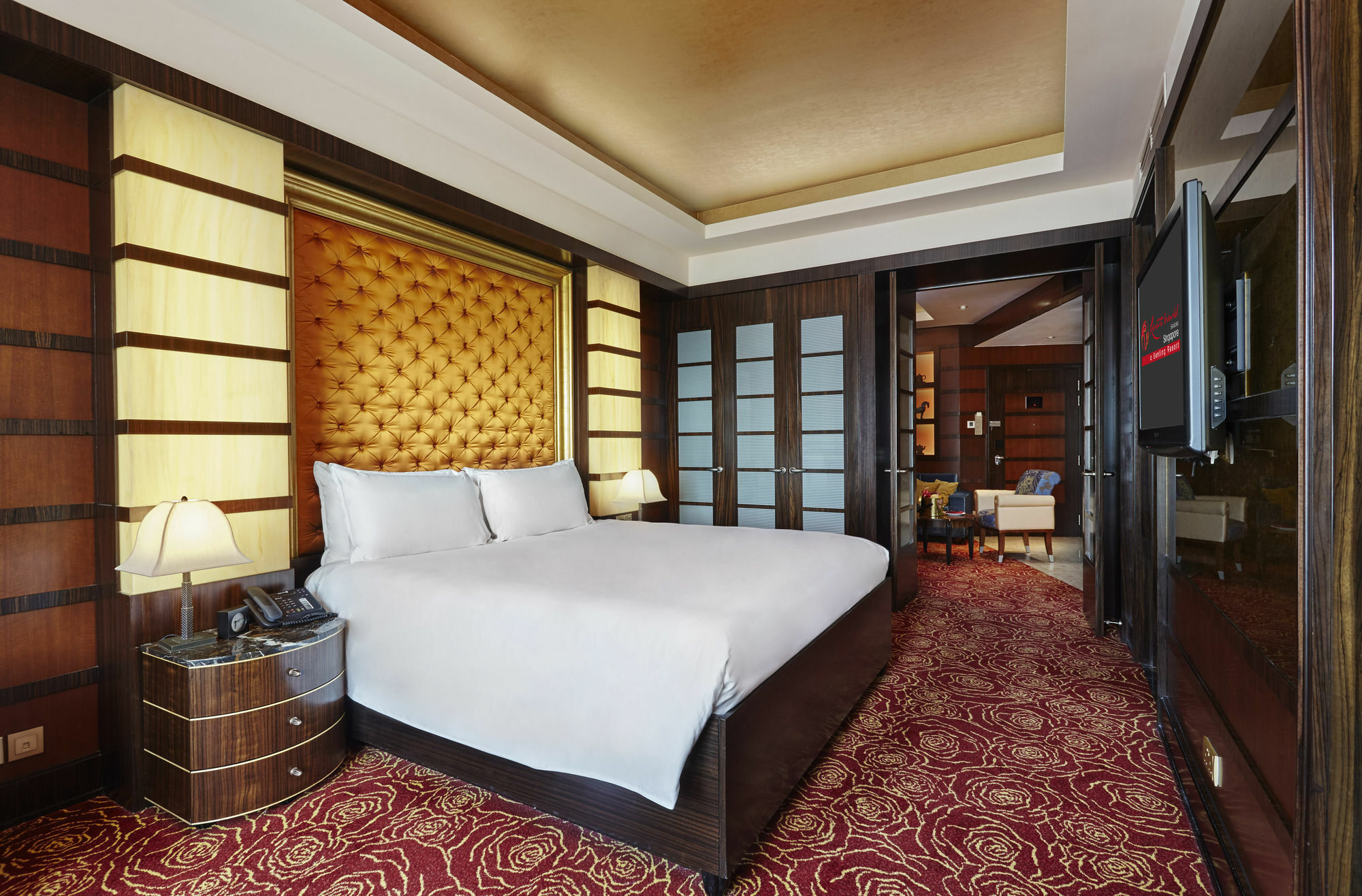 סינגפור Resorts World Sentosa - Crockfords Tower מראה חיצוני תמונה