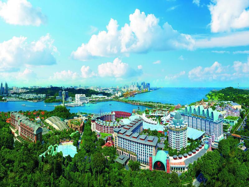 סינגפור Resorts World Sentosa - Crockfords Tower מראה חיצוני תמונה